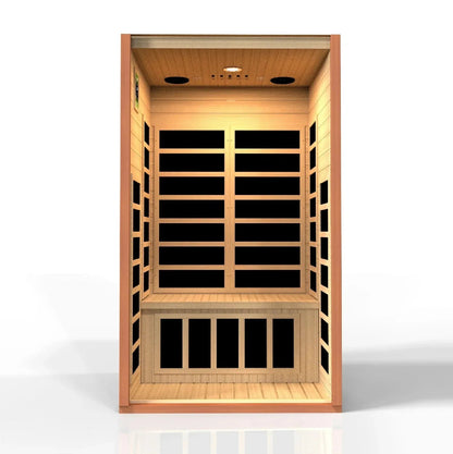 Trivano Living- "Avila" 1-2-person Low EMF FAR Infrared Sauna DYN-6103-01-Sauna-Trivano Living-Trivano Living