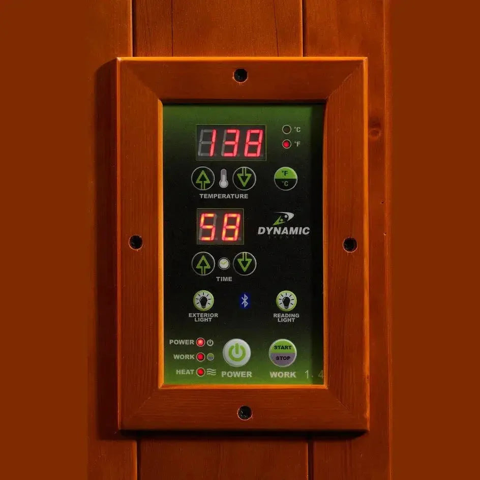 Trivano Living- "Avila" 1-2-person Low EMF FAR Infrared Sauna DYN-6103-01-Sauna-Trivano Living-Trivano Living