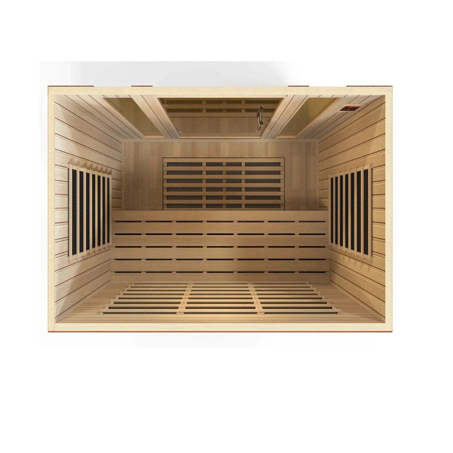 Trivano Living- "Bergamo" 4-person Low EMF FAR Infrared Sauna DYN-6440-01-Sauna-Trivano Living-Trivano Living
