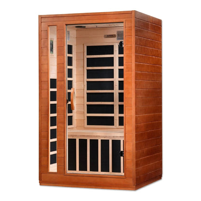 Trivano Living- "Cordoba" 2-person Low EMF FAR Infrared Sauna - DYN-6203-01-Sauna-Trivano Living-Trivano Living