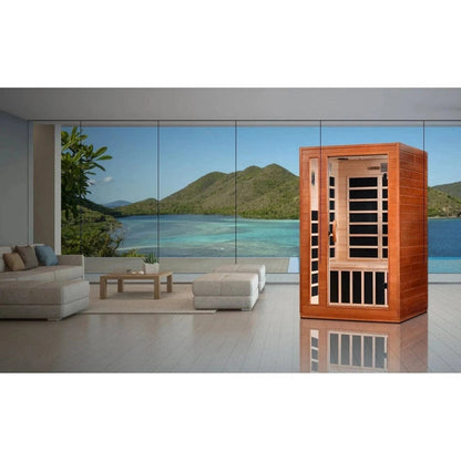 Trivano Living- "Cordoba" 2-person Low EMF FAR Infrared Sauna - DYN-6203-01-Sauna-Trivano Living-Trivano Living