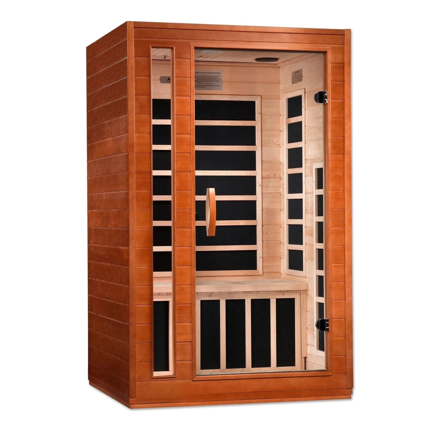 Trivano Living- "Cordoba" 2-person Low EMF FAR Infrared Sauna - DYN-6203-01-Sauna-Trivano Living-Trivano Living