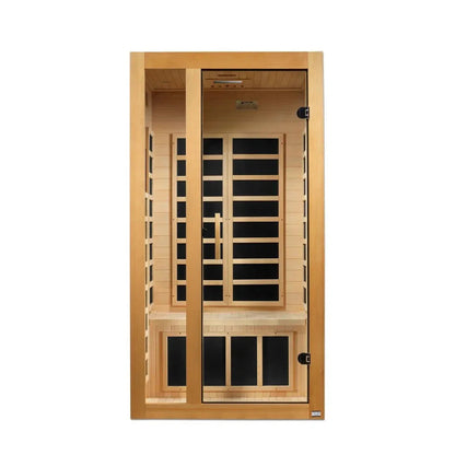 Trivano Living- "Gracia" 1-2-person Low EMF FAR Infrared Sauna DYN-6119-01-Sauna-Trivano Living-Trivano Living