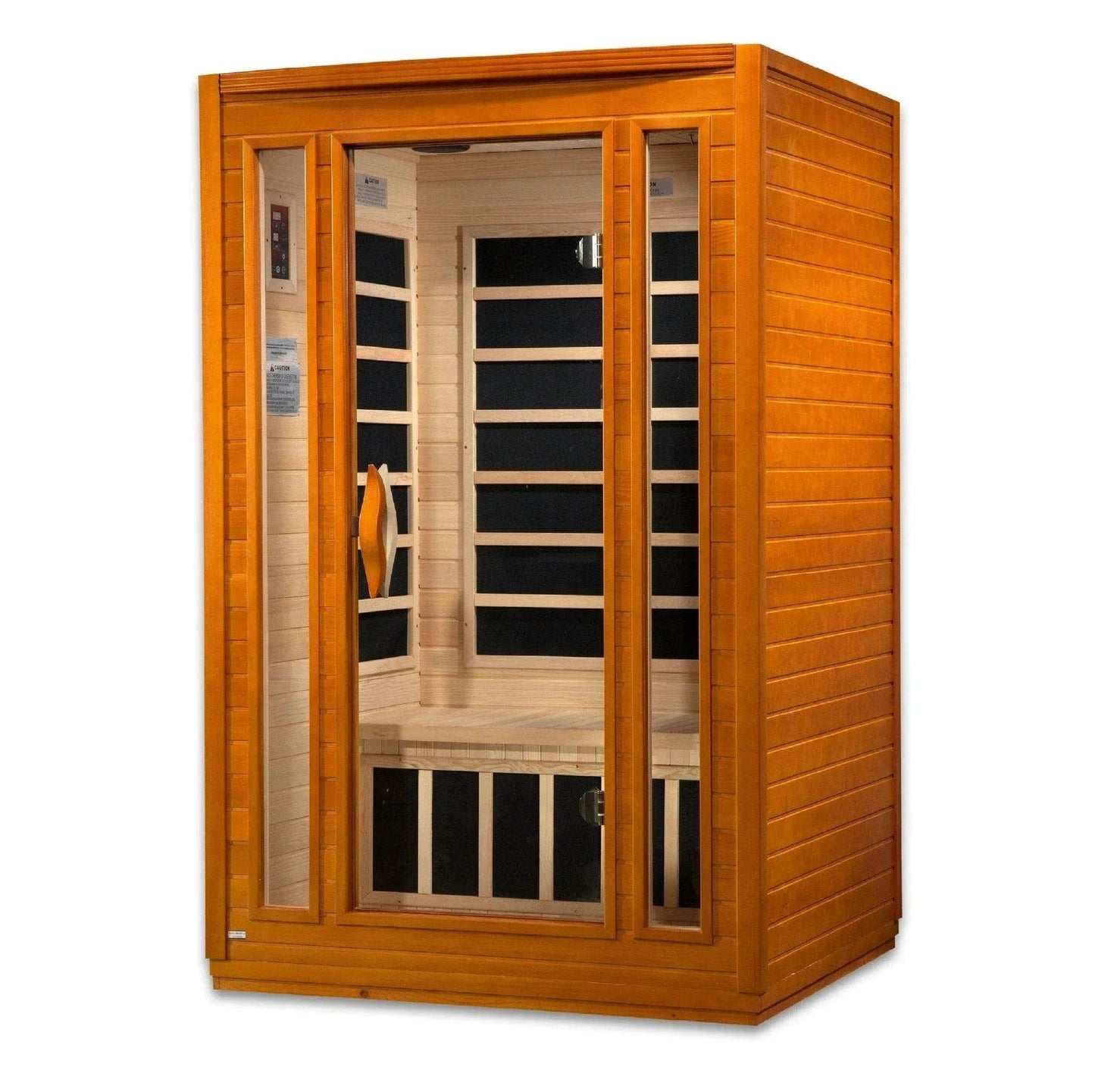 Trivano Living- "San Marino" 2-person Low EMF FAR Infrared Sauna DYN-6206-01-Sauna-Trivano Living-Trivano Living