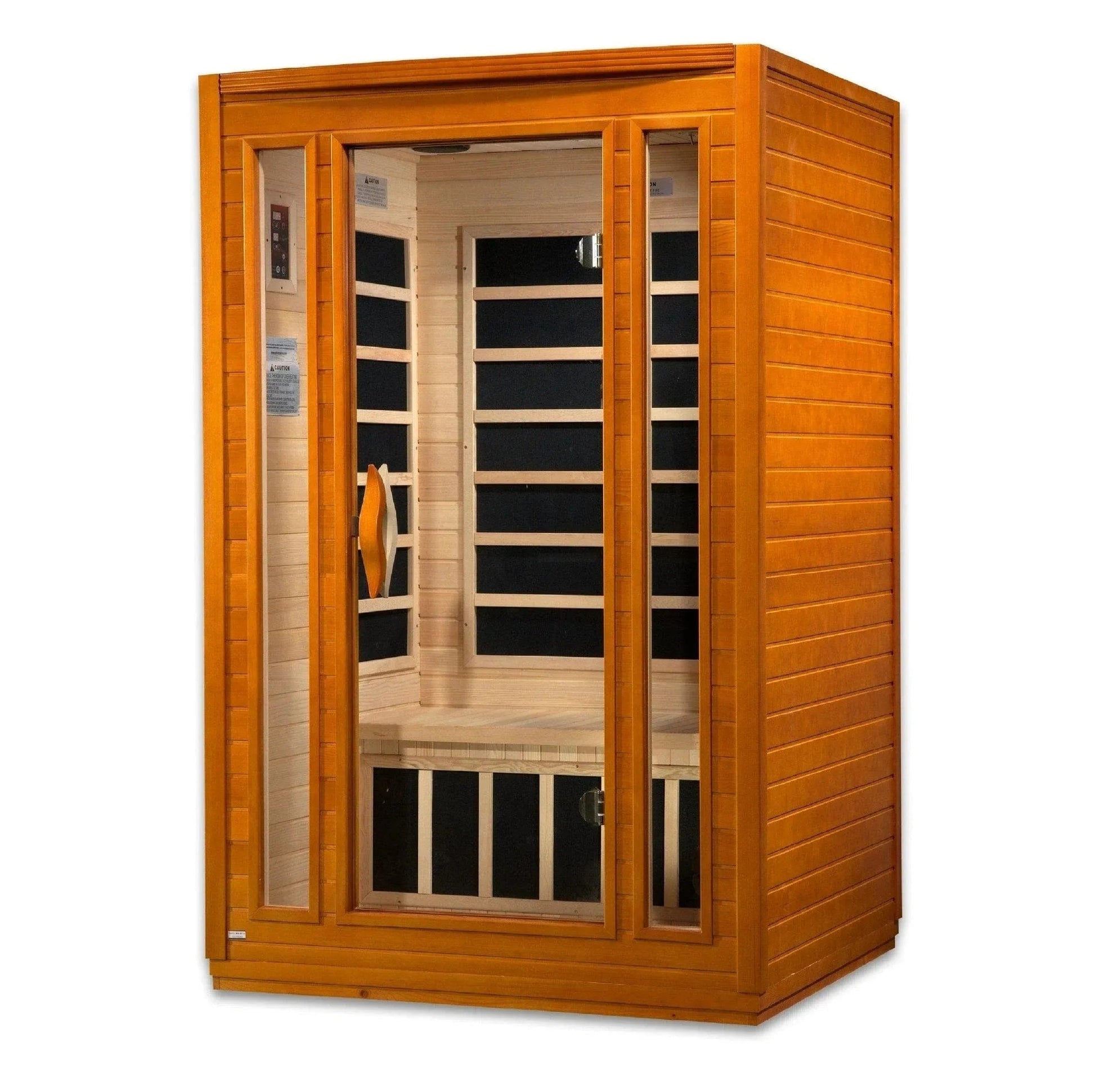 Trivano Living- "San Marino" 2-person Low EMF FAR Infrared Sauna DYN-6206-01-Sauna-Trivano Living-Trivano Living