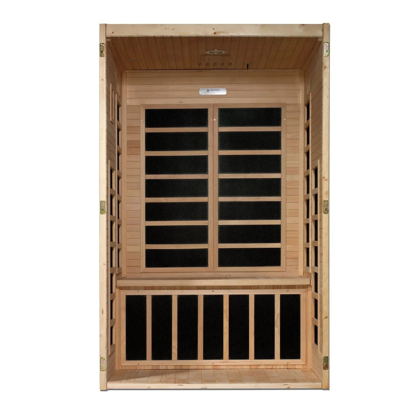 Trivano Living- "Santiago" 2-person Low EMF FAR Infrared Sauna DYN-6209-01-Sauna-Trivano Living-Trivano Living