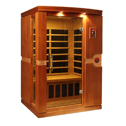Trivano Living- "Venice" 2-person Low EMF FAR Infrared Sauna DYN-6210-01-Sauna-Trivano Living-Trivano Living