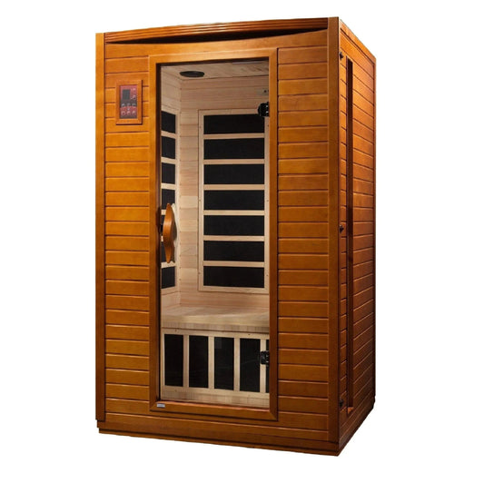 Trivano Living- "Versailles" 2-person Low EMF FAR Infrared Sauna DYN-6202-03-Sauna-Trivano Living-Trivano Living